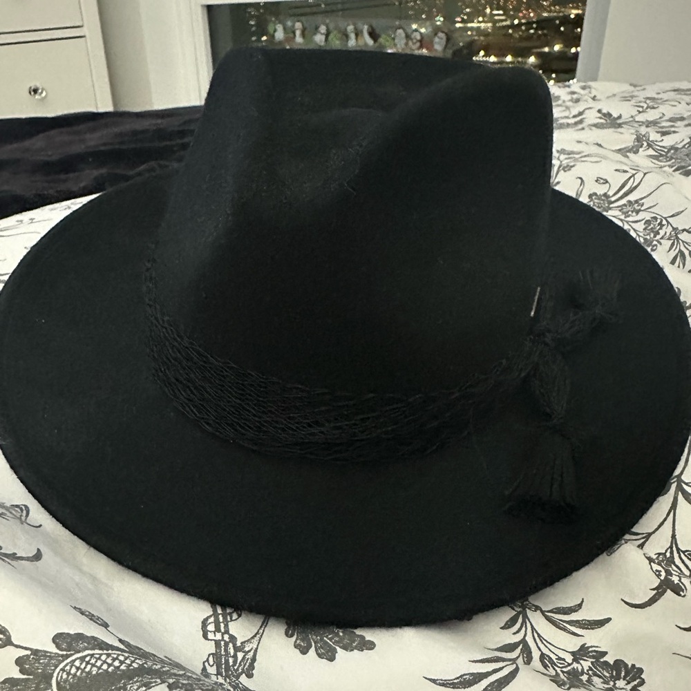Elegant Black Women's Fedora Hat